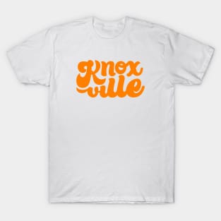 Knoxville Script - Orange T-Shirt